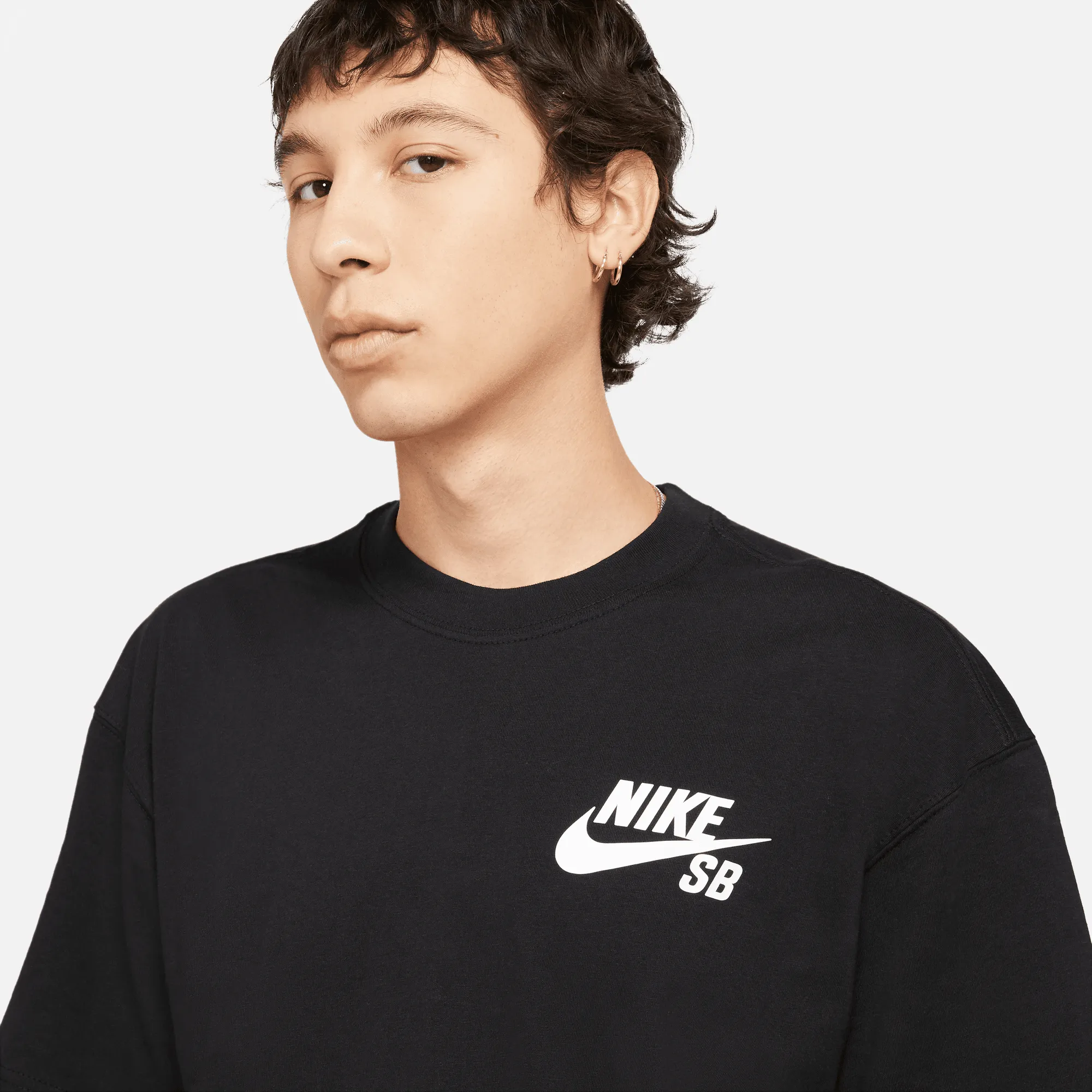 Nike SB Logo Skate Tee Black