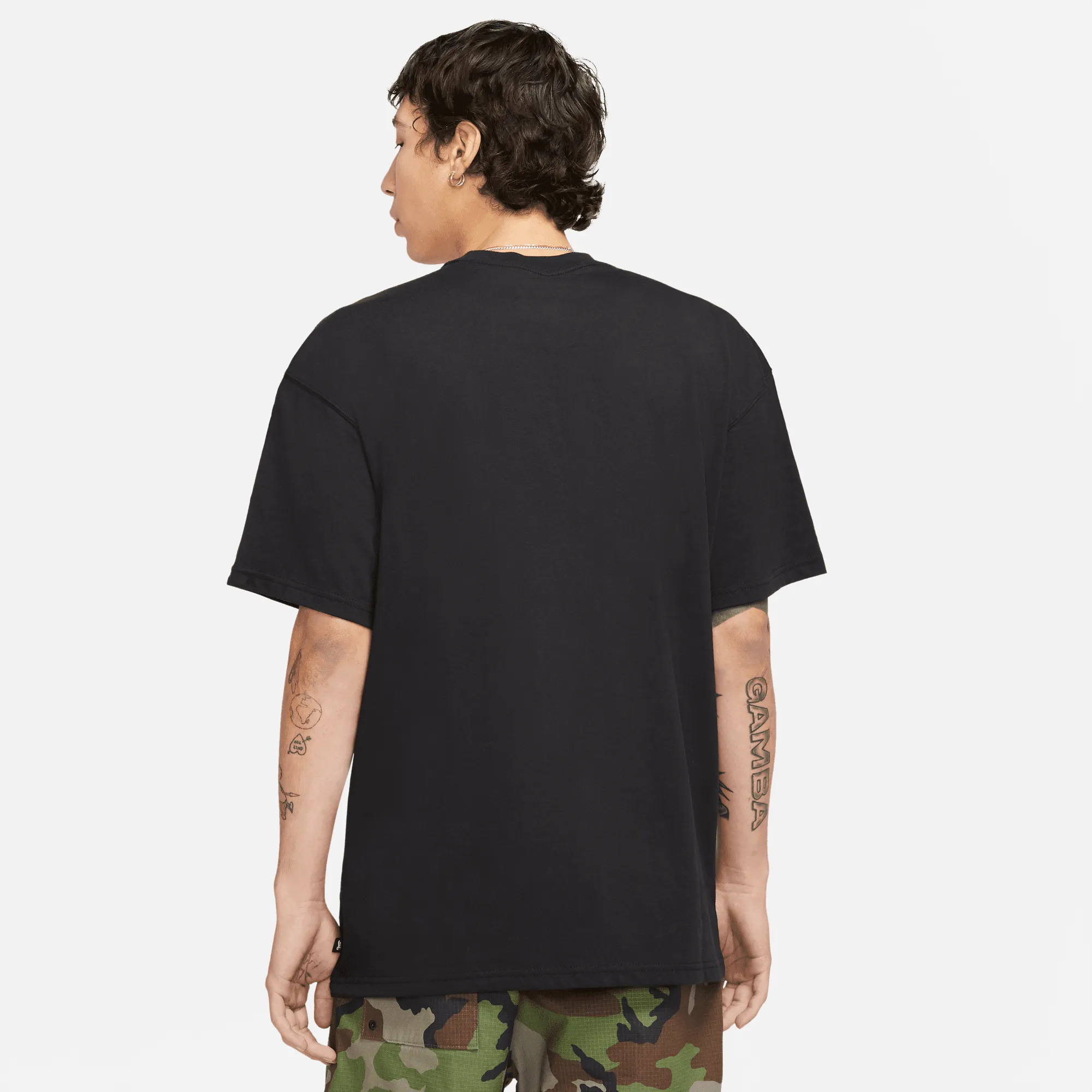 Nike SB Logo Skate Tee Black