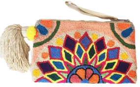 Nora Handmade Wayuu Punch-needle Clutch