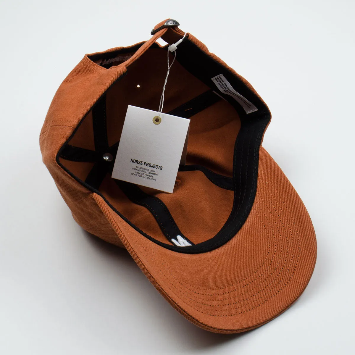 Norse Projects - Twill Sports Cap - Burnt Ocher