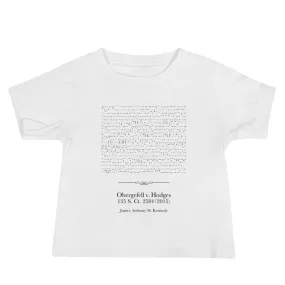 Obergefell - Baby jersey t-shirt