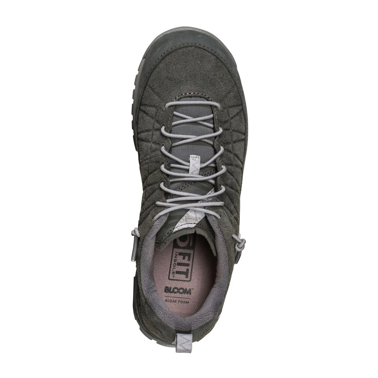 Oboz Jeannette Low Lace Up Trail Shoe (Women) - Charcoal