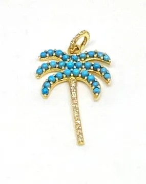 Palm Tree Turquoise