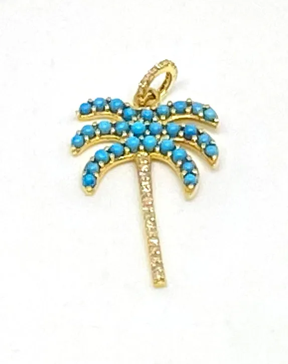 Palm Tree Turquoise