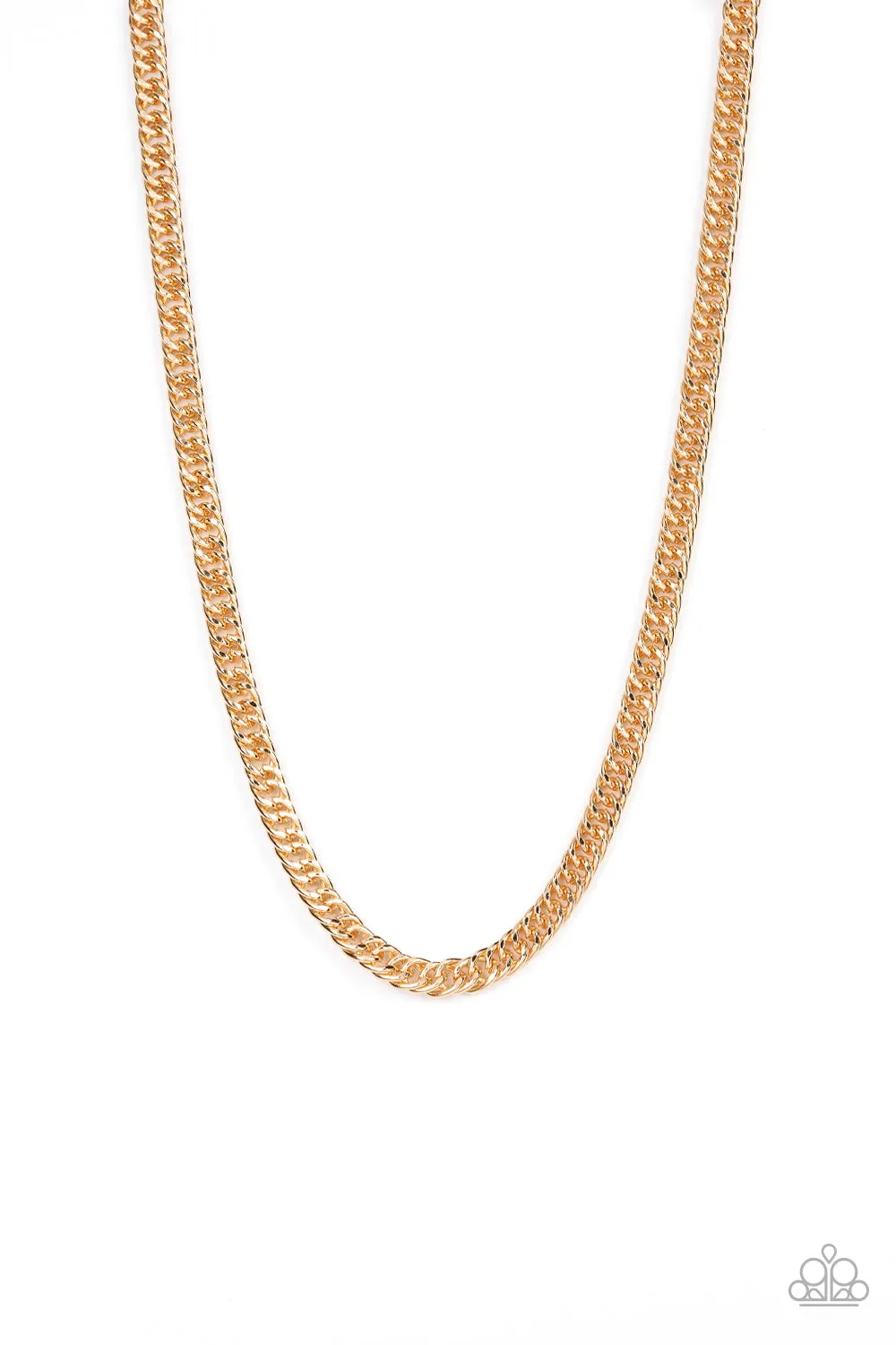 Paparazzi Accessories - Standing Room Only - Gold Necklace