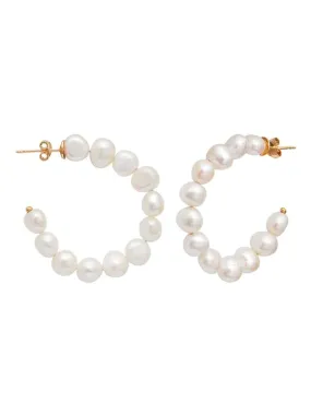 Pearl Hoops