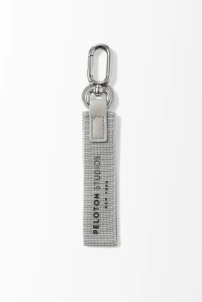 Peloton Studios Needlepoint Keychain