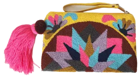 Penelope Handmade Wayuu Punch-needle Clutch