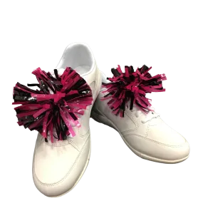 Pink / Black mini-pom