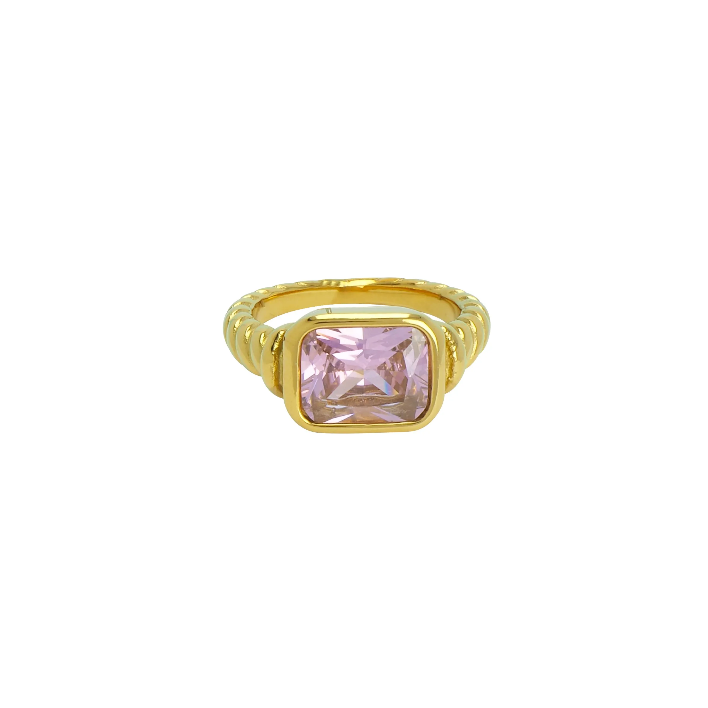 PINK DREAMS GEMSTONE RING