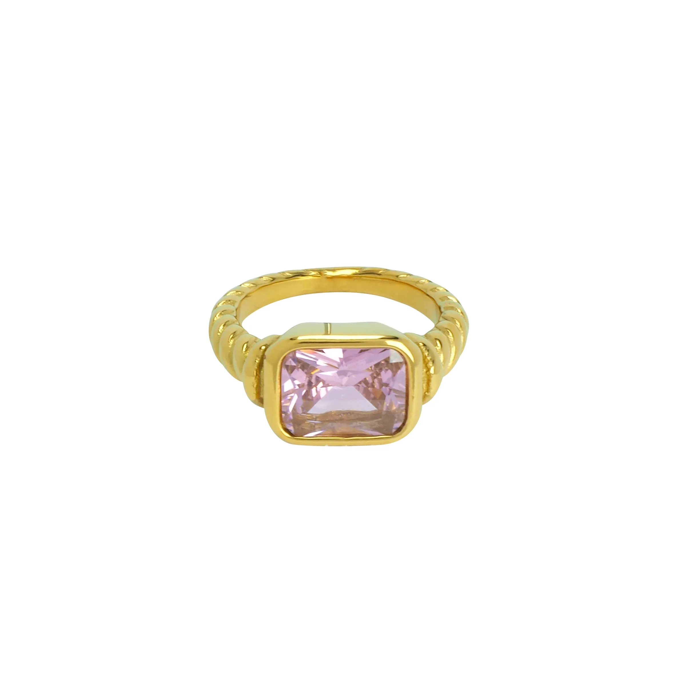 PINK DREAMS GEMSTONE RING