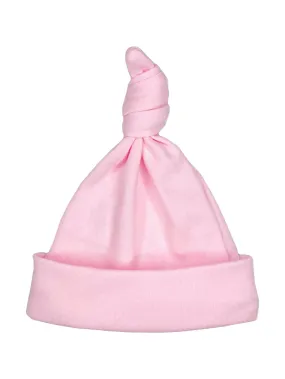 Pink Knotted Hat