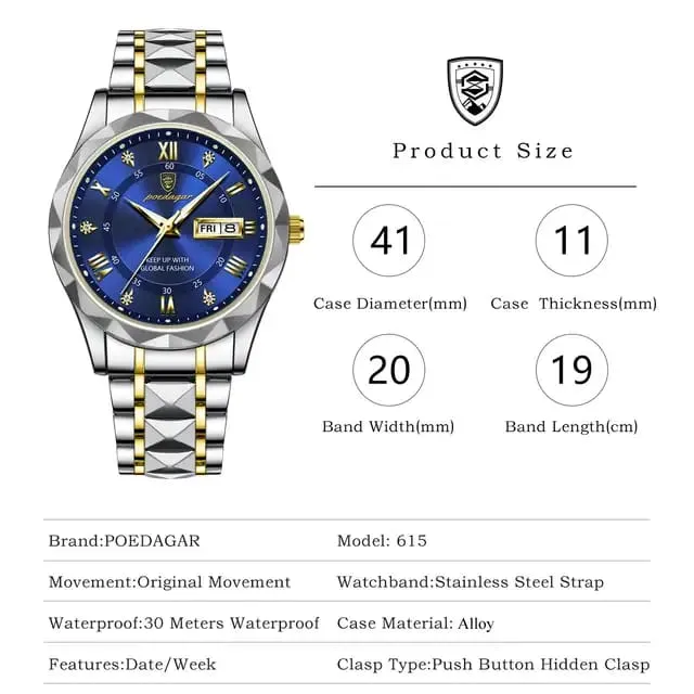 Poedagar Men Watch