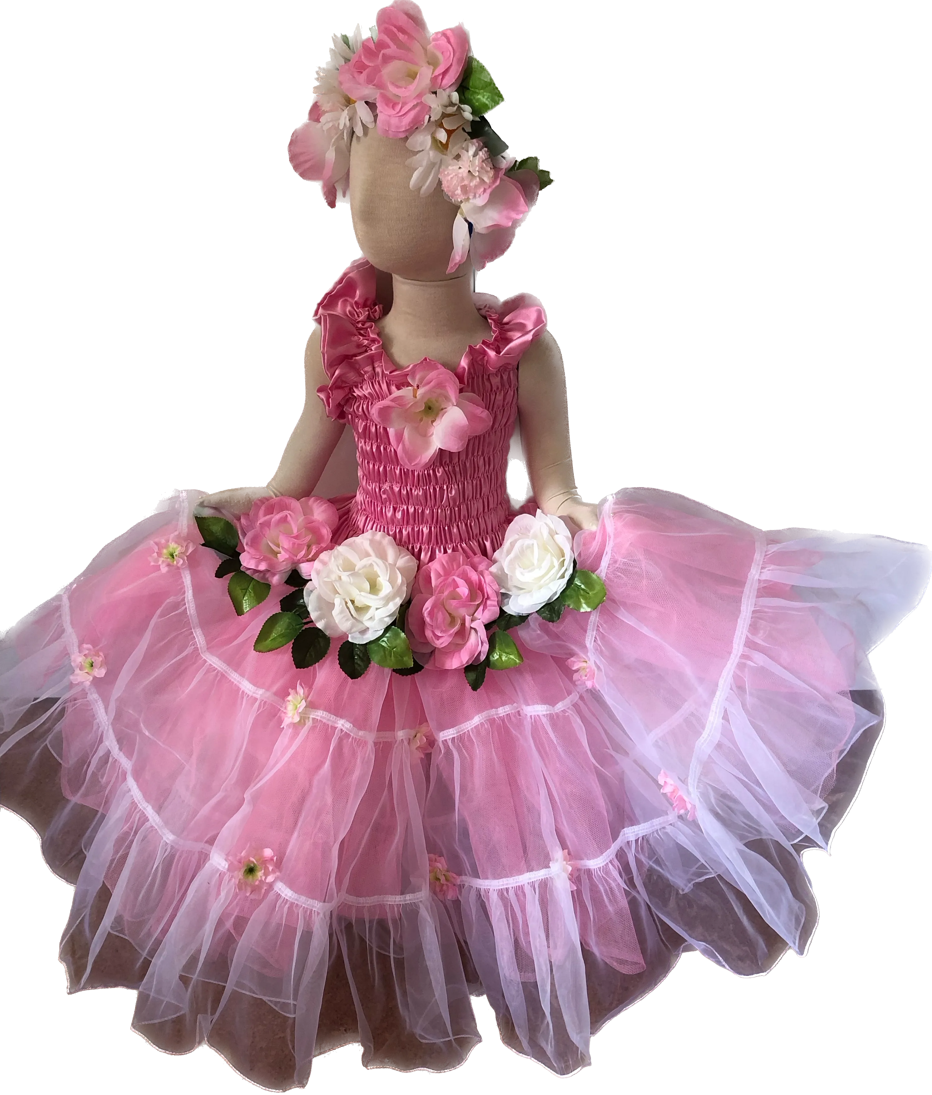 Pretty Poppy Pink Princess Fairy Dress