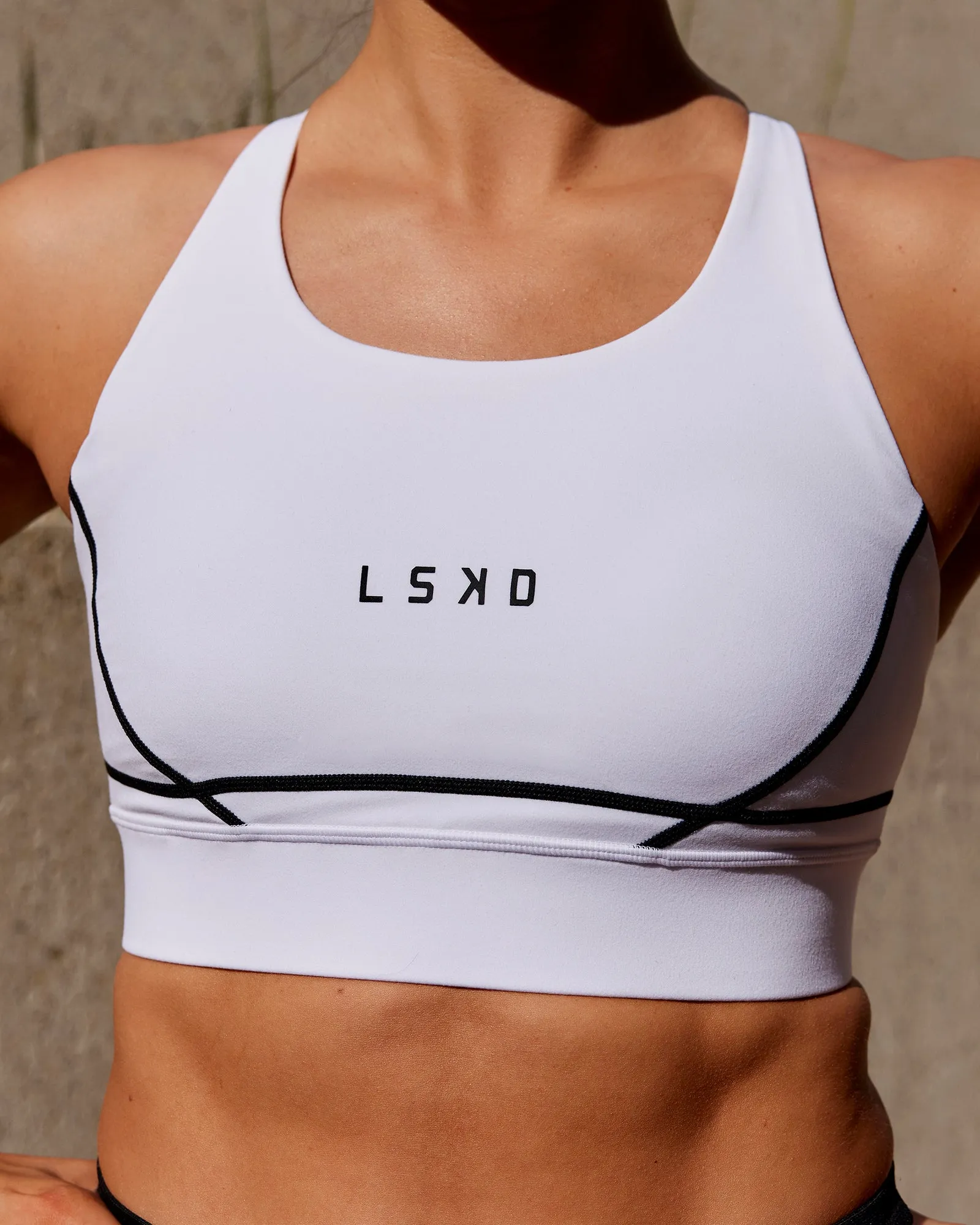 Pulse Sports Bra - White