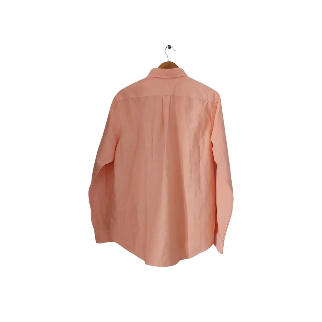 Ralph Lauren Salmon Pink Collared Men's Shirt | Brand New |