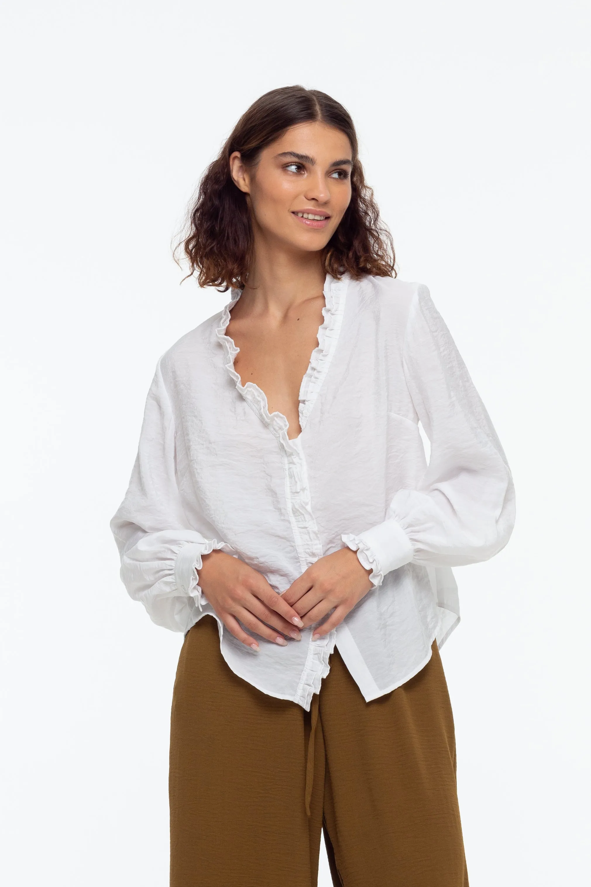 Ruffle Me Shirt