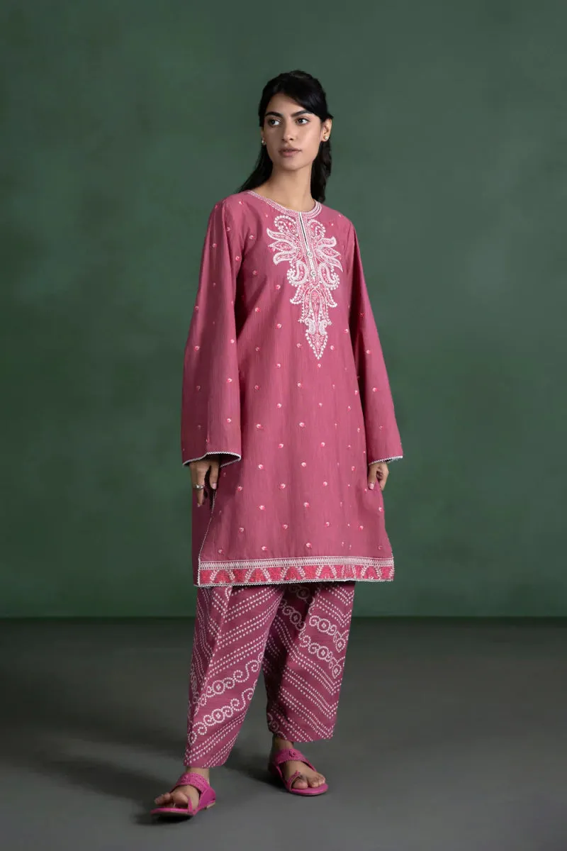 Sapphire Embroidered Khaddar Shalwar Kameez SAP123