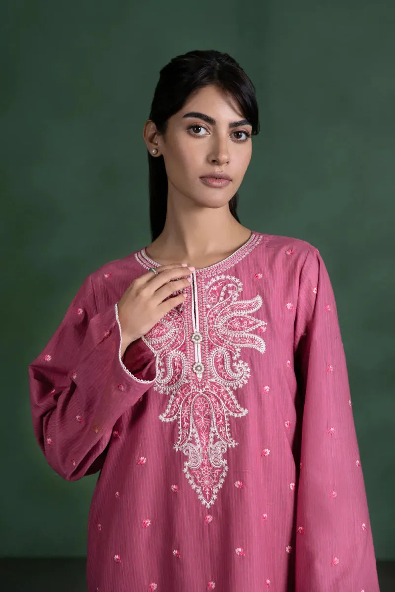 Sapphire Embroidered Khaddar Shalwar Kameez SAP123