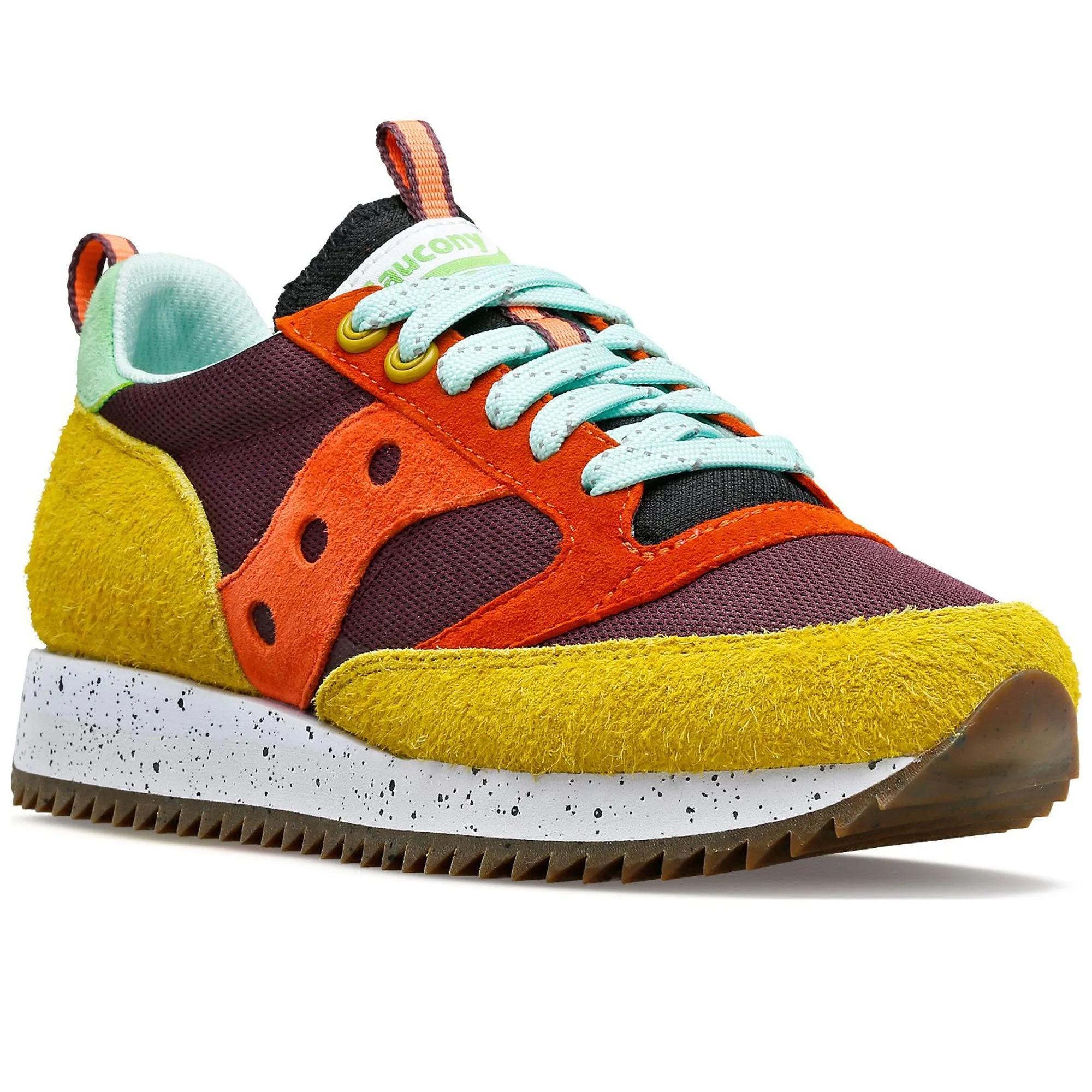 Saucony Jazz 81 Trailian Pack Trainers - Brown/Mustard