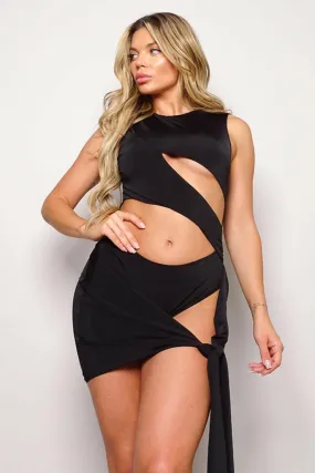 Shape Of You Bandage Mini Dress