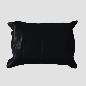 Soft Oxford Satin Pillowcase - Black