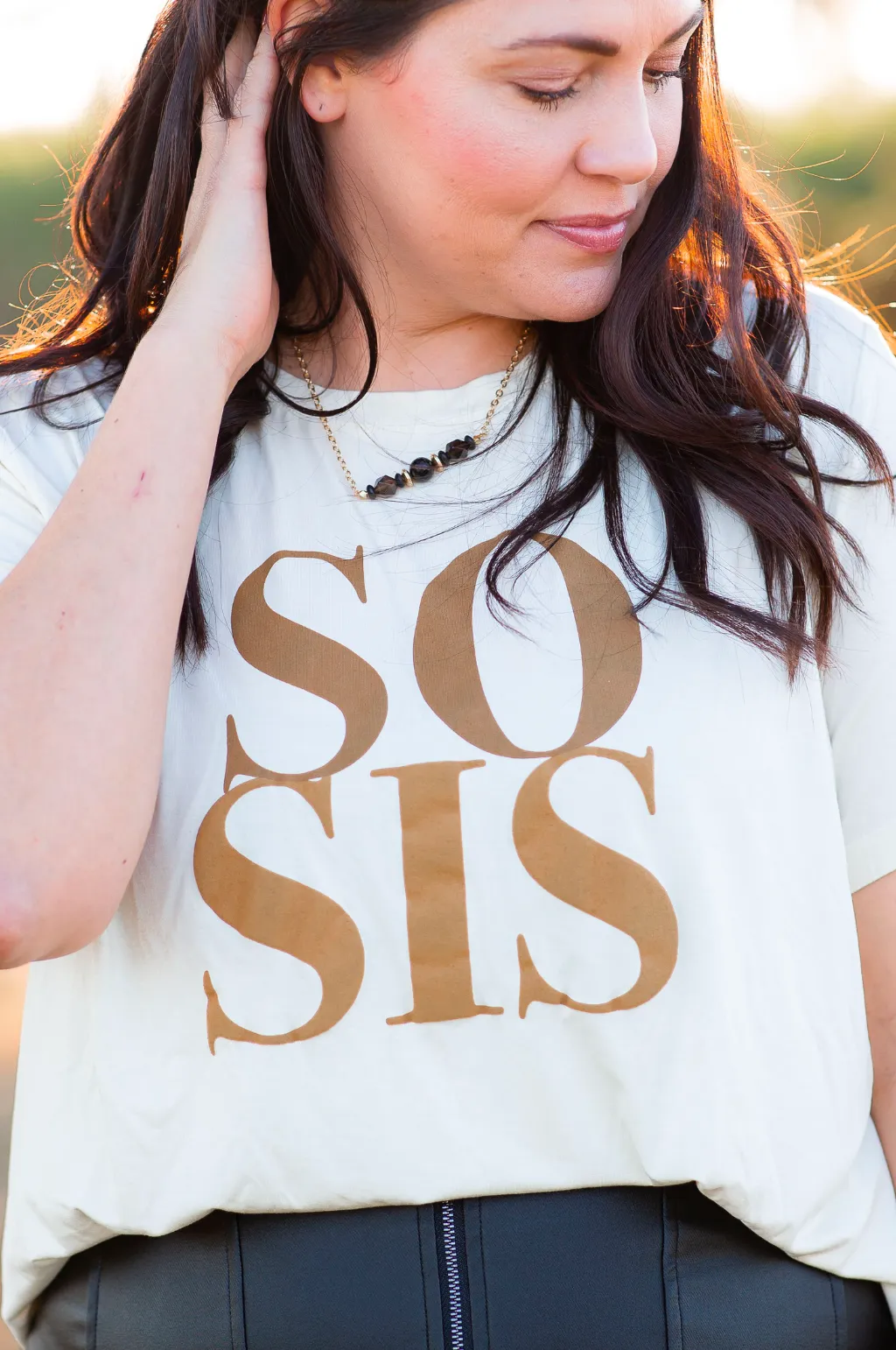 SoSis Branded Tee (cream)