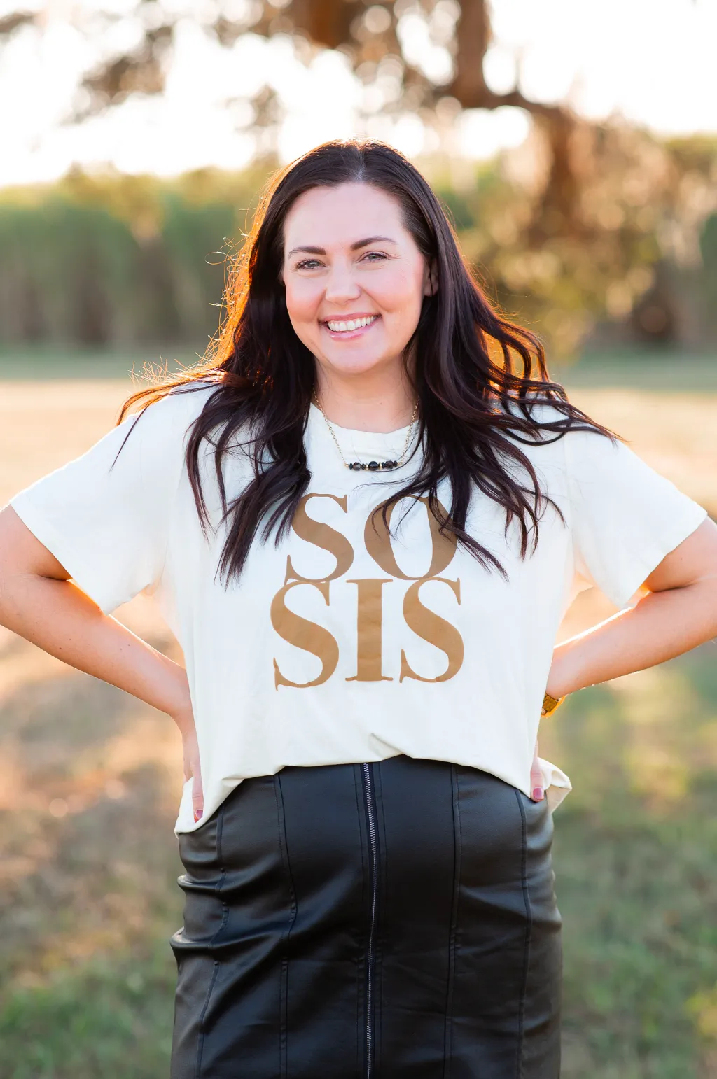 SoSis Branded Tee (cream)