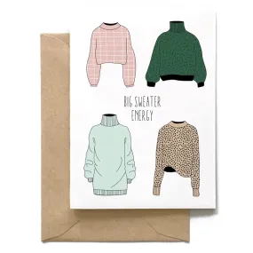 SPAGHETTI & MEATBALLS | Big Sweater Energy Card