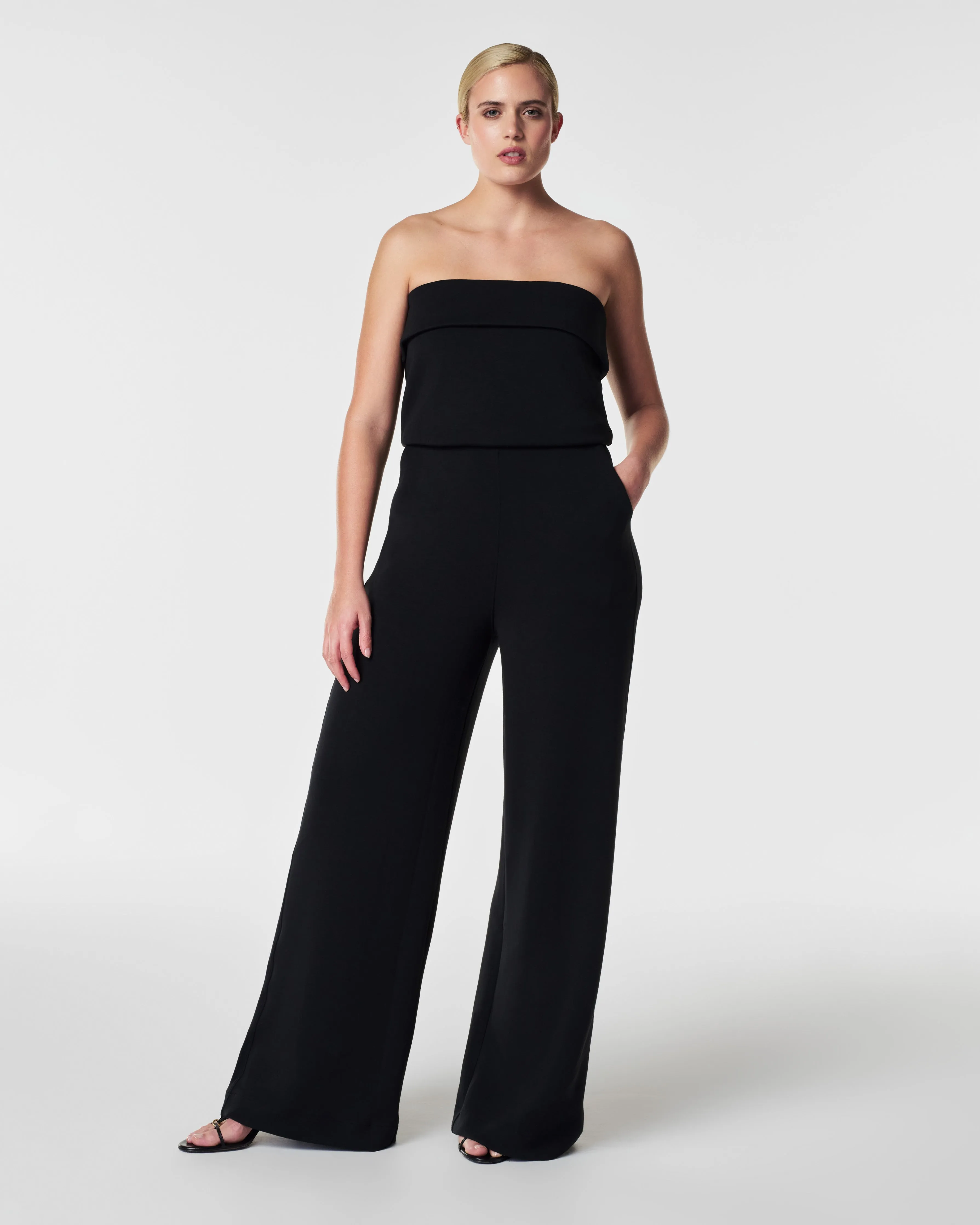 SPANX AirEssentials Strapless Jumpsuit