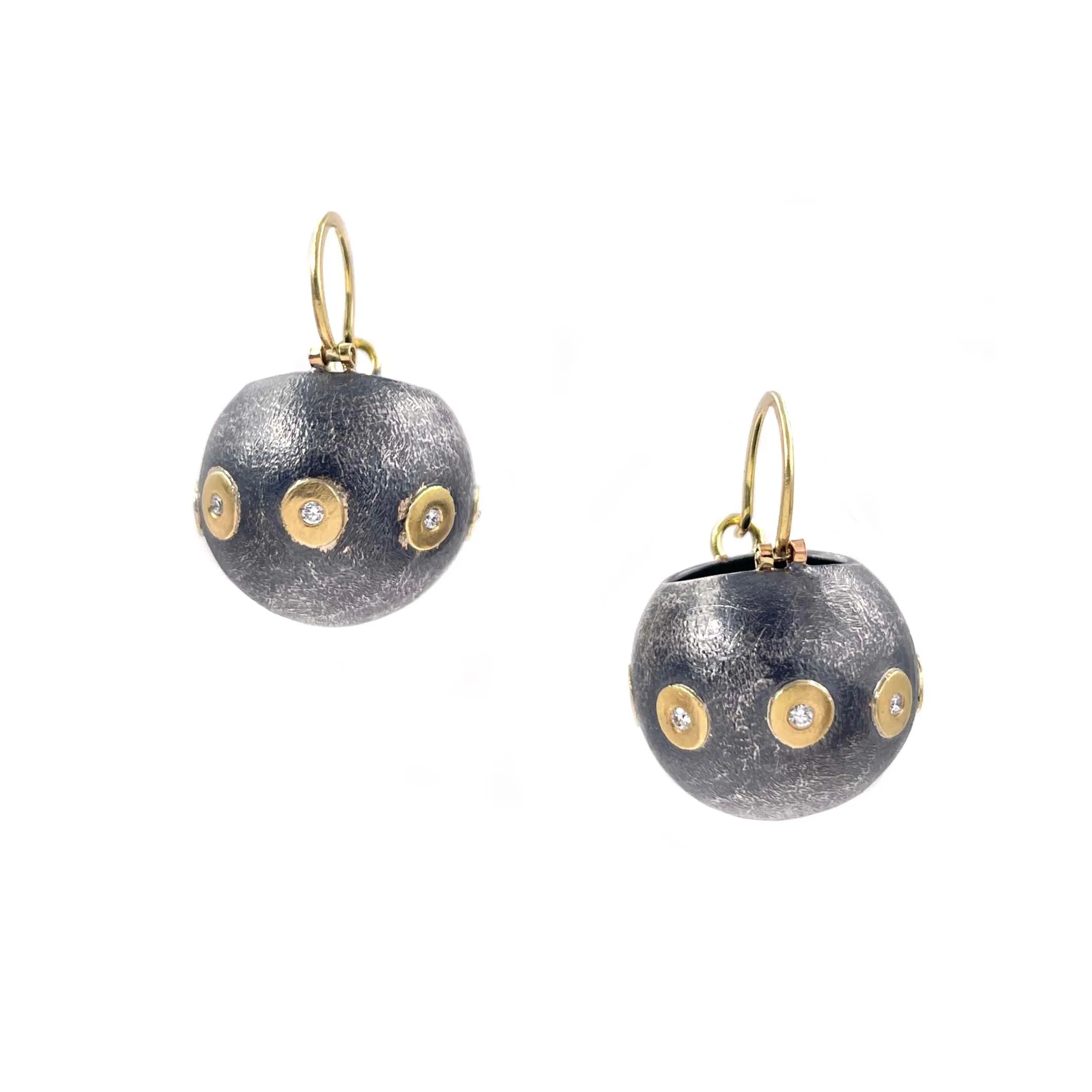 Sphere and Dot Earrings