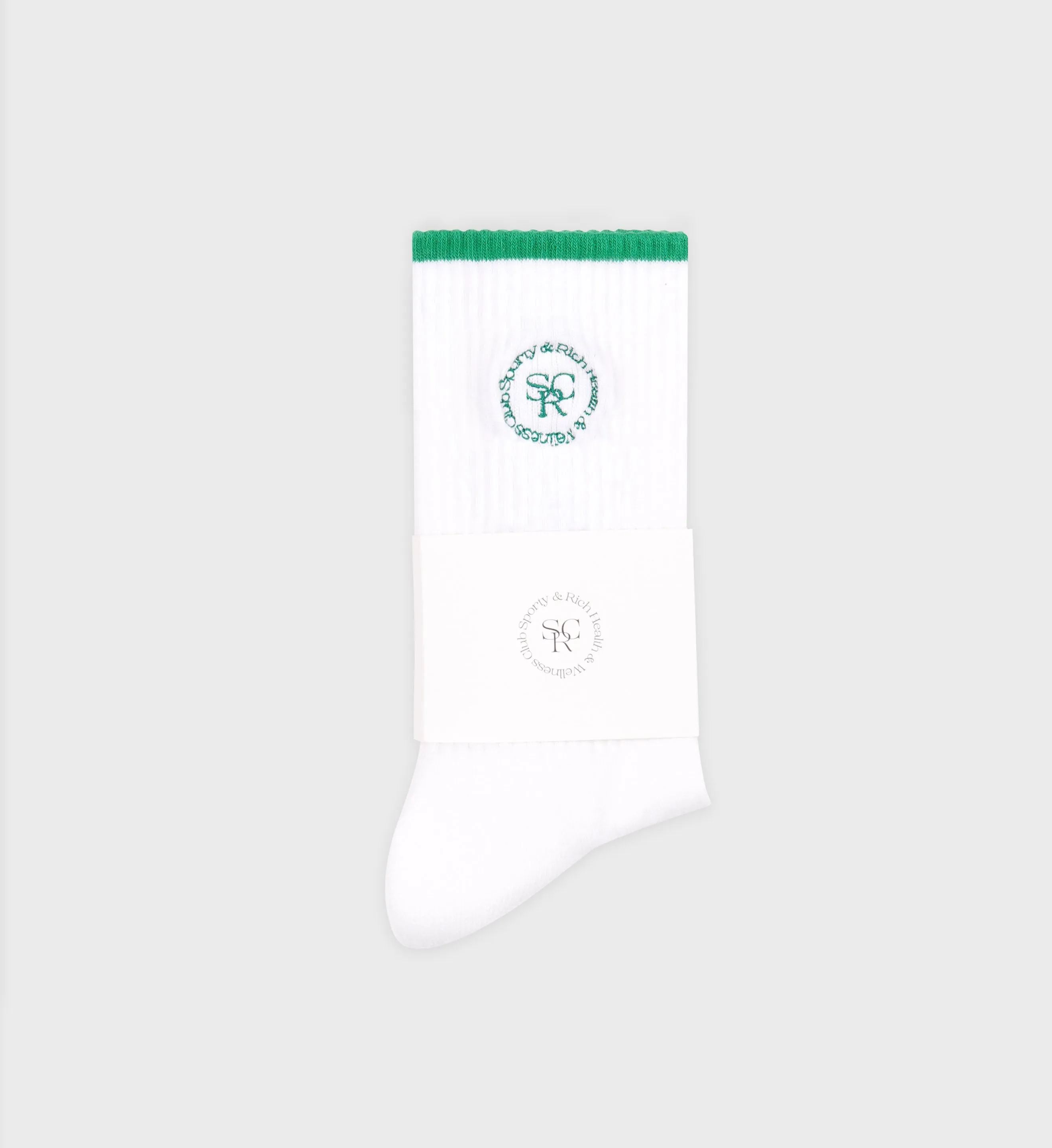 SRHWC Socks - White/Verde