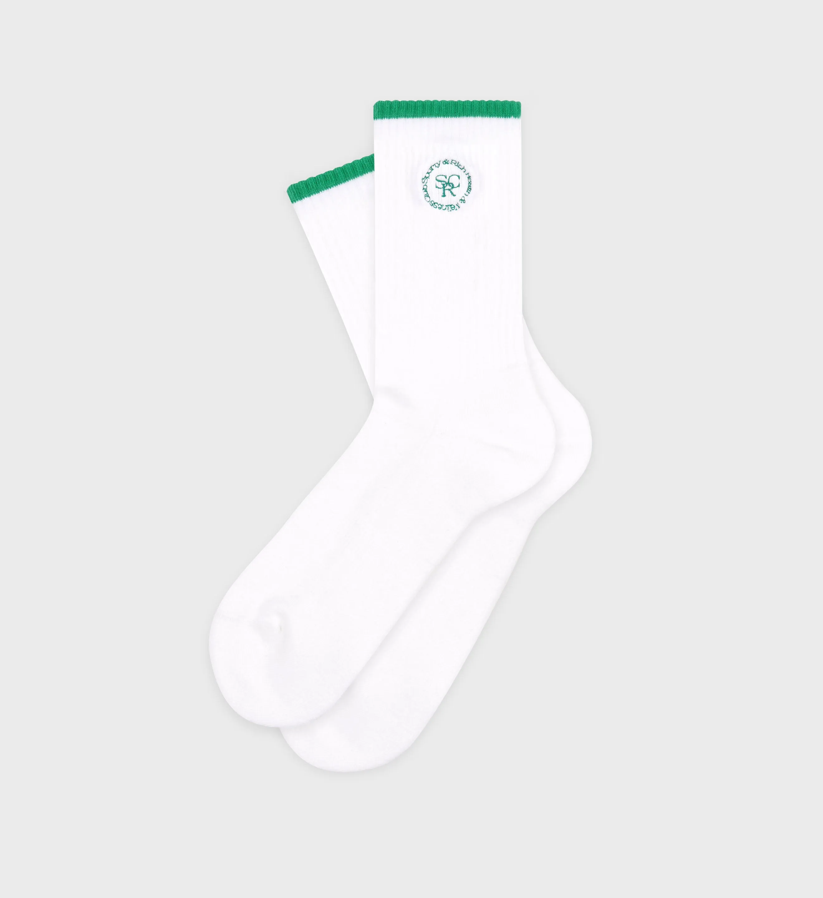 SRHWC Socks - White/Verde