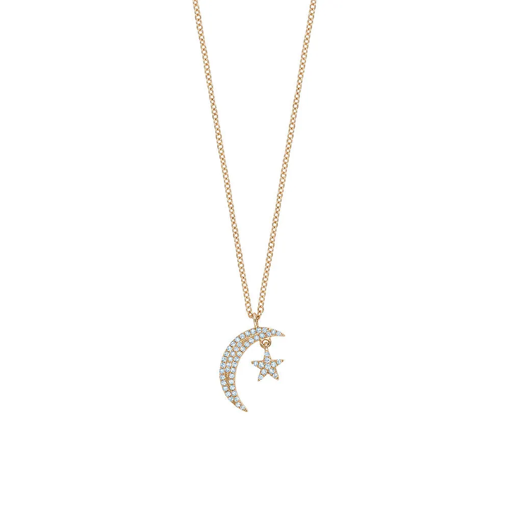 StarLit Moon Necklace