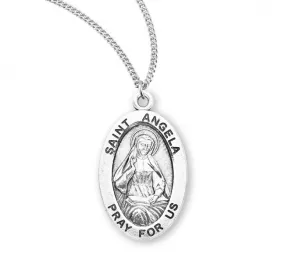 Sterling Silver St. Angela 18 Chain