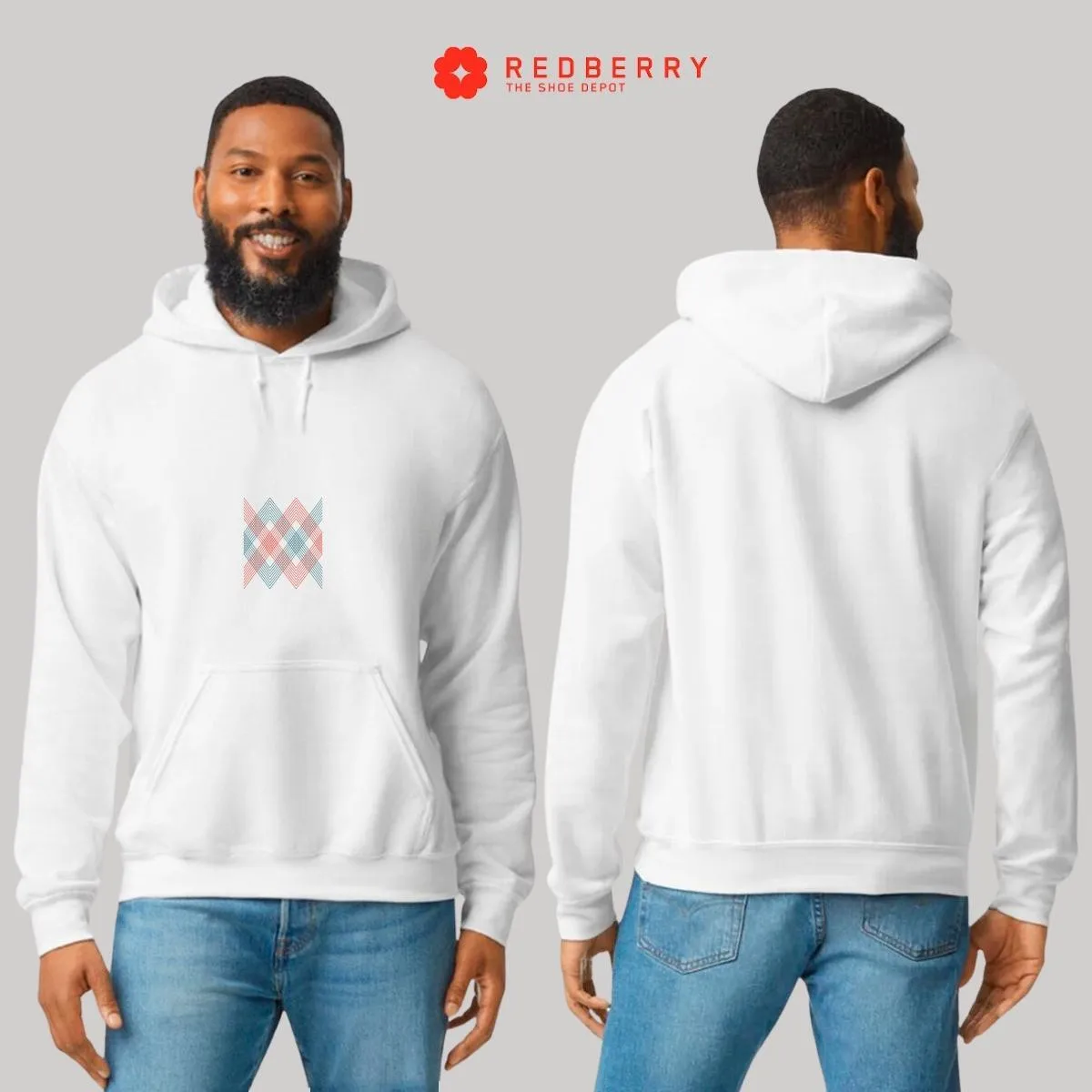 Sudadera Hombre  Hoodie Geometría Diseo Frases 010