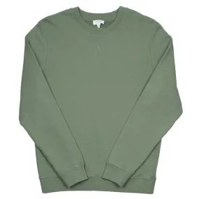 Sunspel - Loopback Sweatshirt - Light Khaki