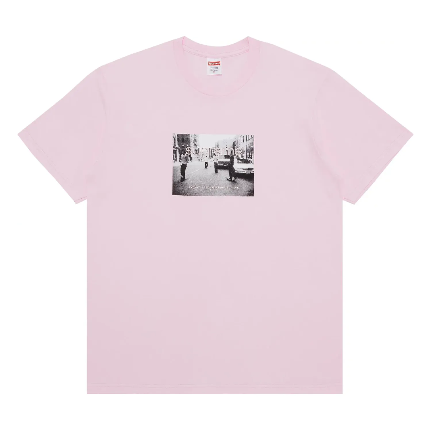 Supreme Crew 96 Tee Pink