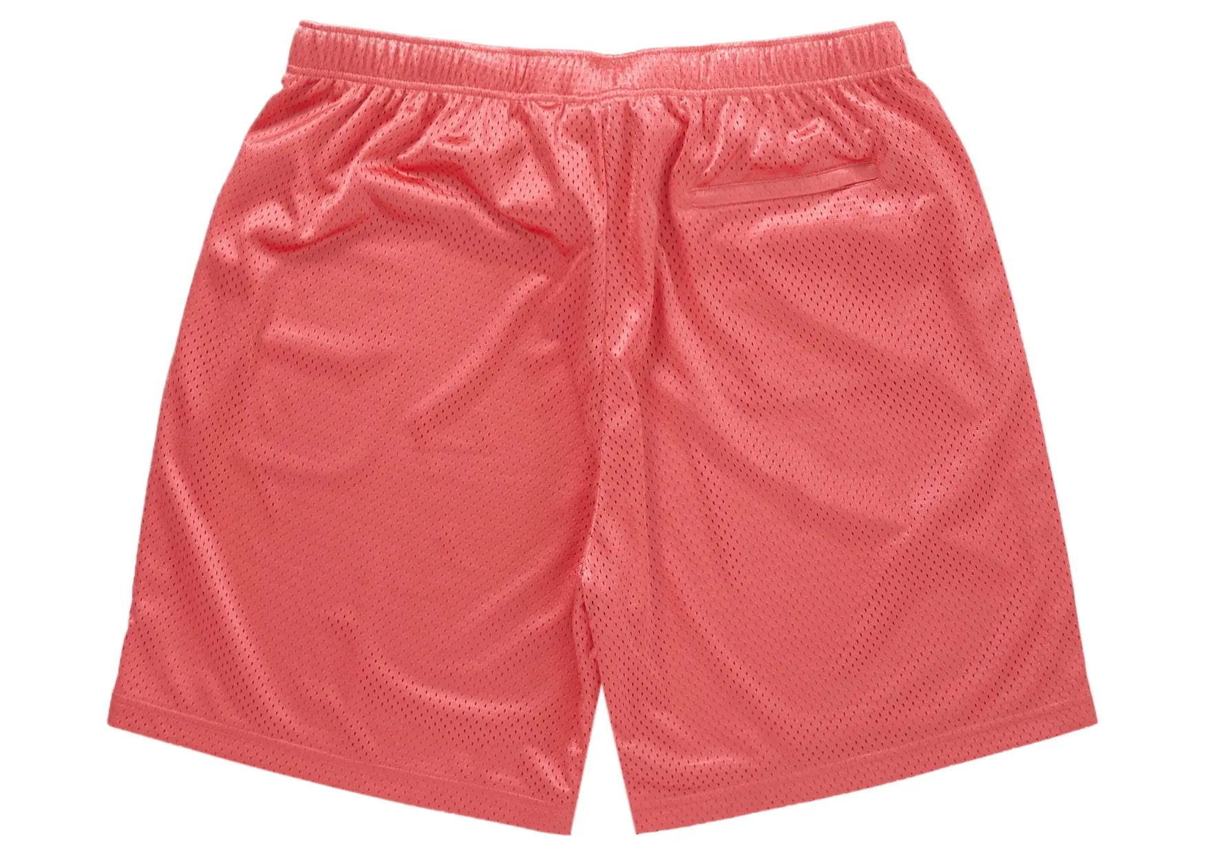 Supreme Small Box Baggy Mesh Short Coral