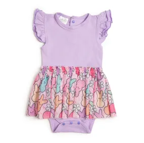 Sweet Wink Easter Peeps S/S Tutu Bodysuit