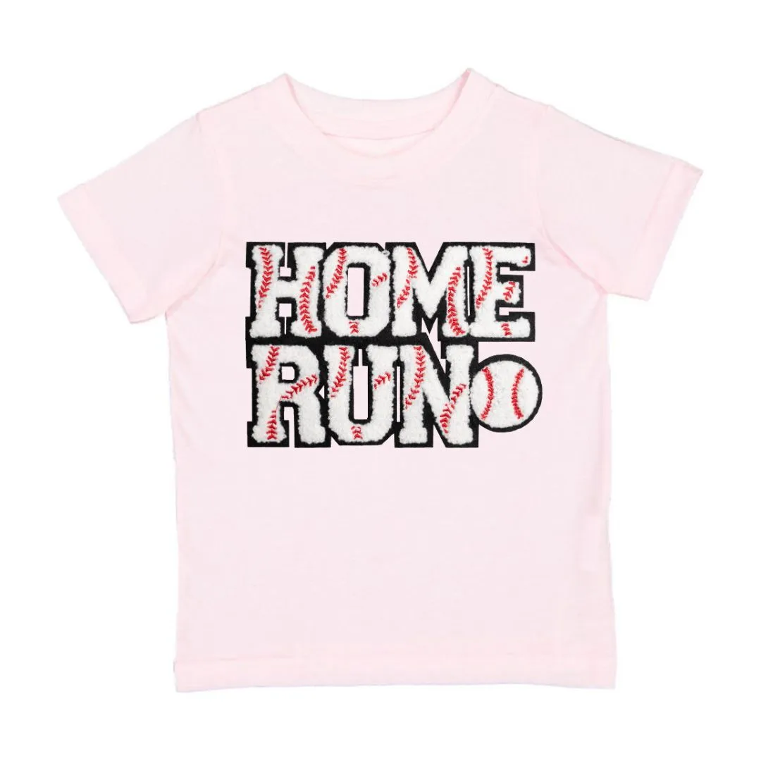 Sweet Wink Home Run Patch S/S Tee - Ballet