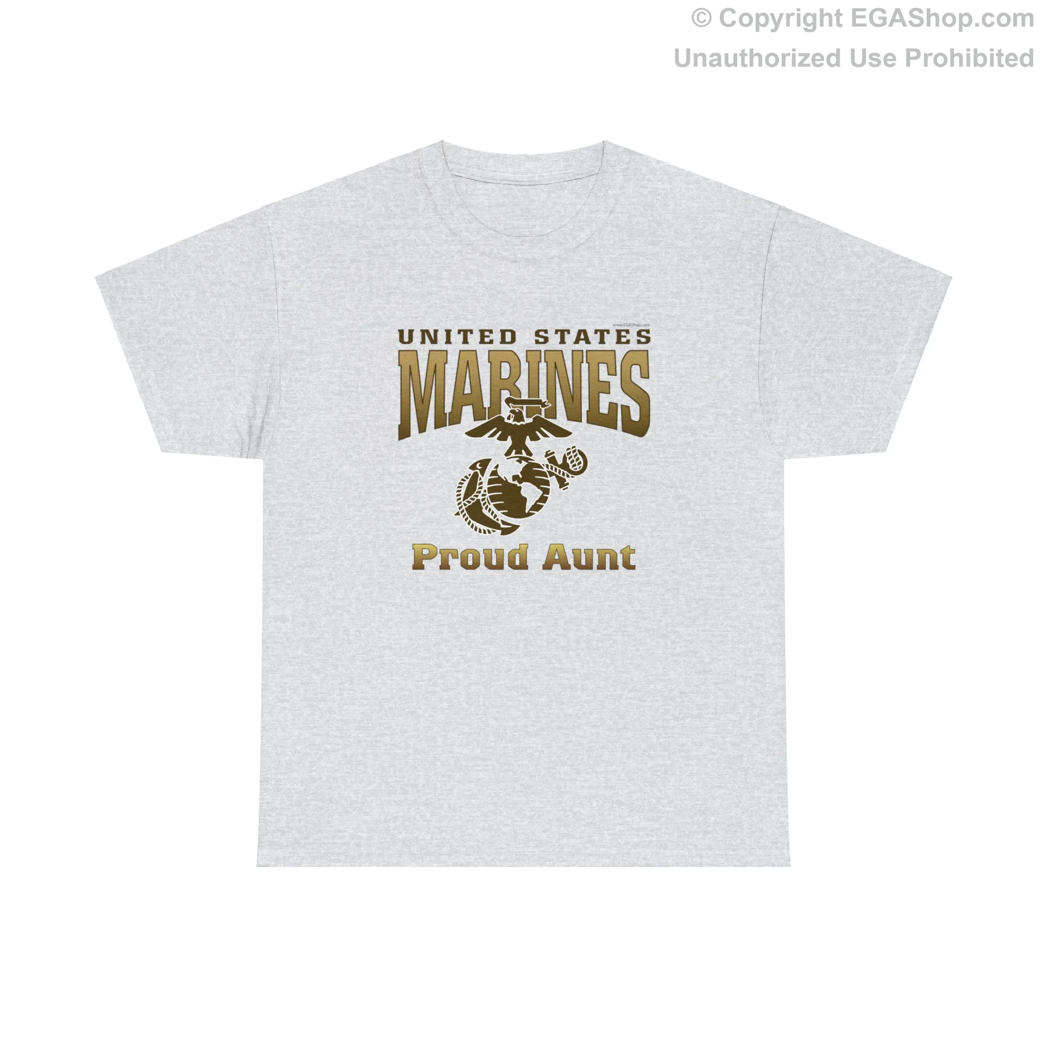 T-Shirt: United States Marines Proud Aunt