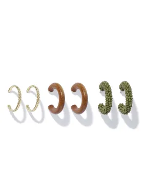 Tamsyn Multi Hoop 3 Pack Earrings