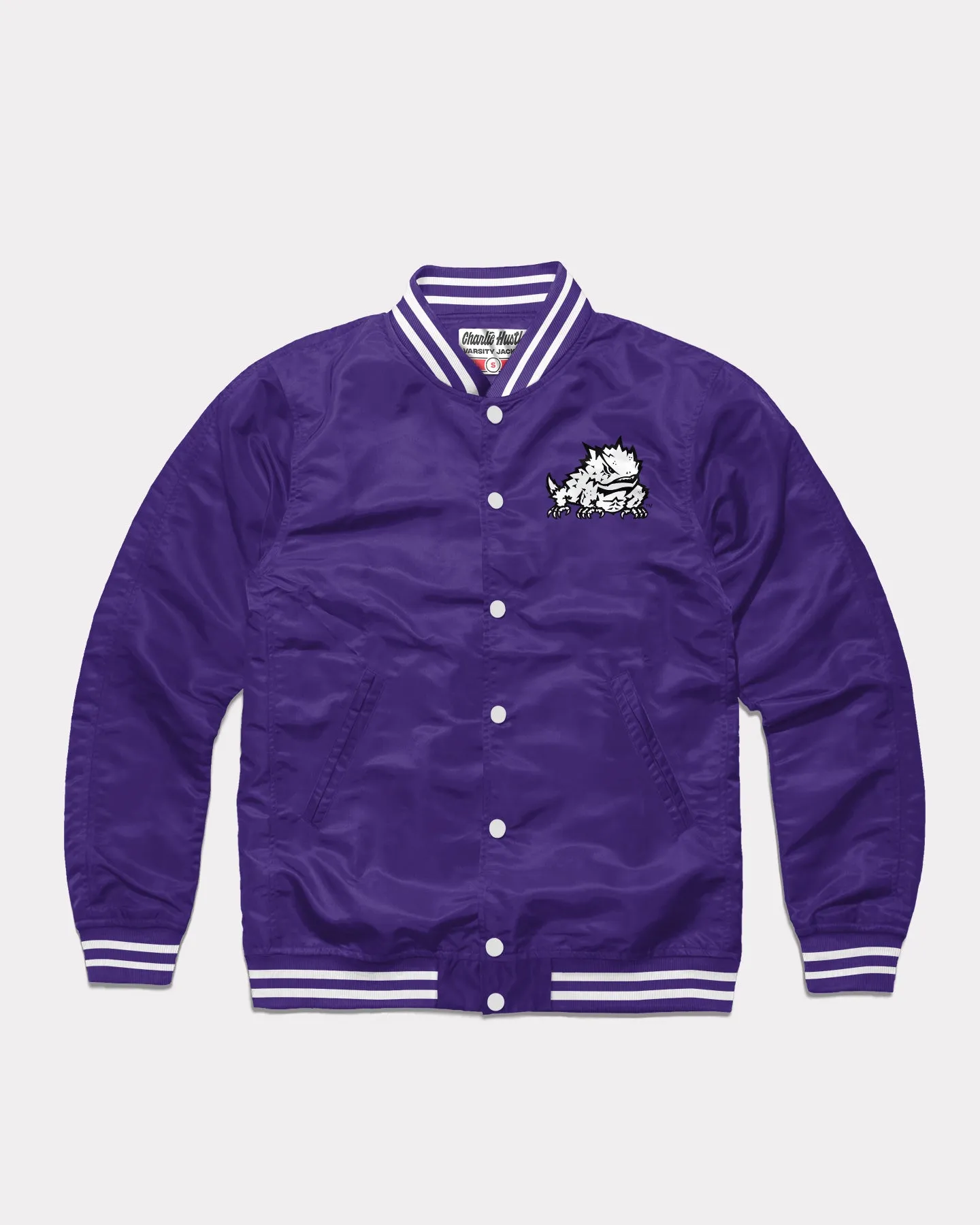 TCU Horned Frogs Purple Varsity Jacket