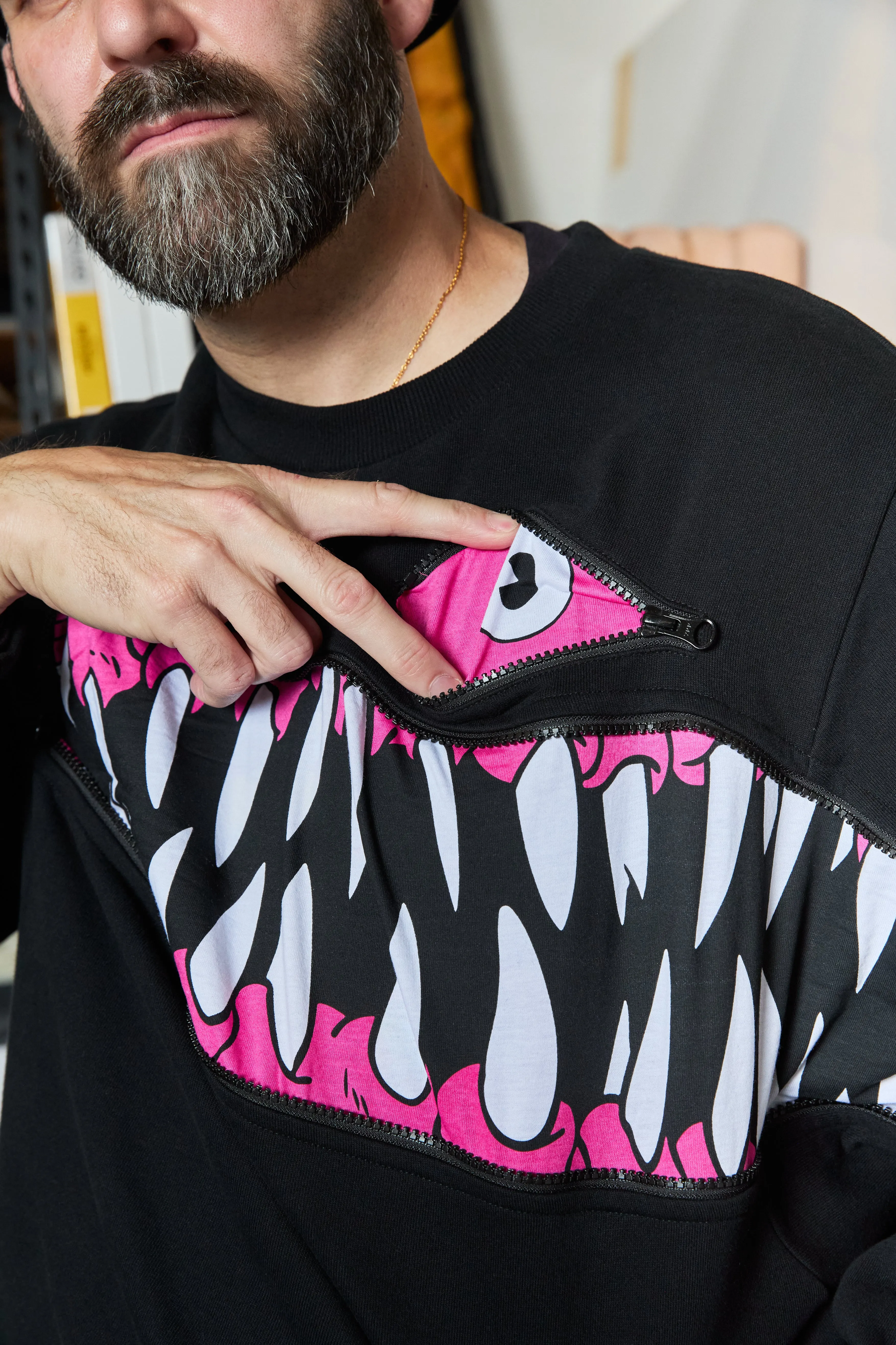 TF x Alex Pardee Monster Mouth Sweatshirt