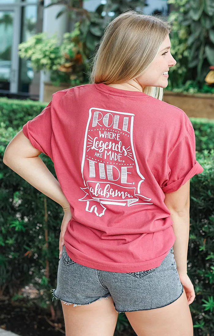 The Alabama Pep Squad Comfort Tee