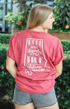 The Alabama Pep Squad Comfort Tee