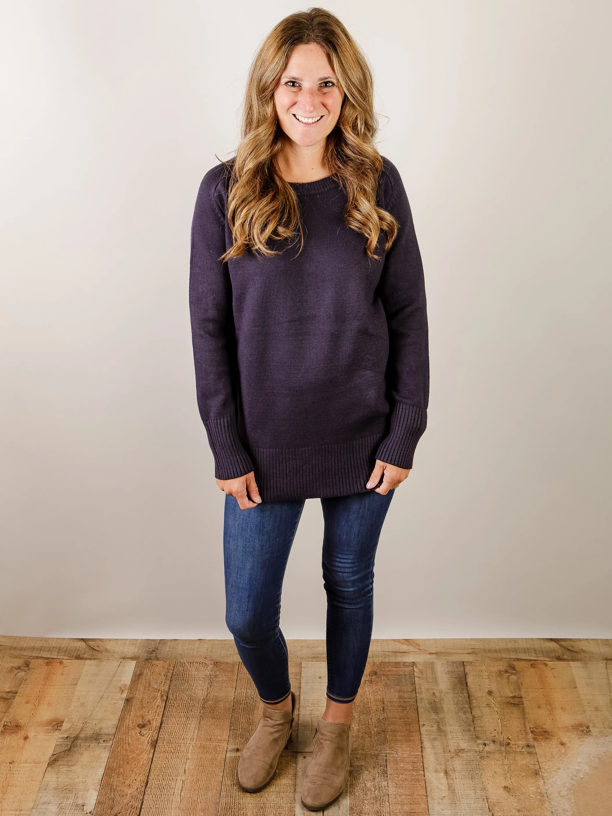 The Aspen Sweater Midnight