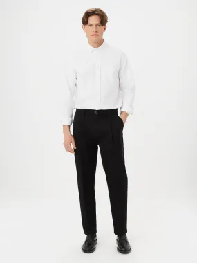 The Jamie Relaxed Tapered Pant in Black