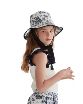 THE MIDDLE DAUGHTER SS24 Unforgettable Hat in Willow Pattern